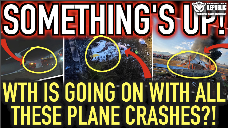 Something’s Up?! What The Hell’s Going On With All These Plane Crashes? As Drones Rise!